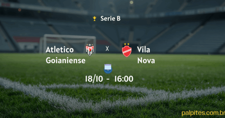 Prognósticos e Palpites Imperdíveis para Atlético Goianiense x Vila Nova na Série B!