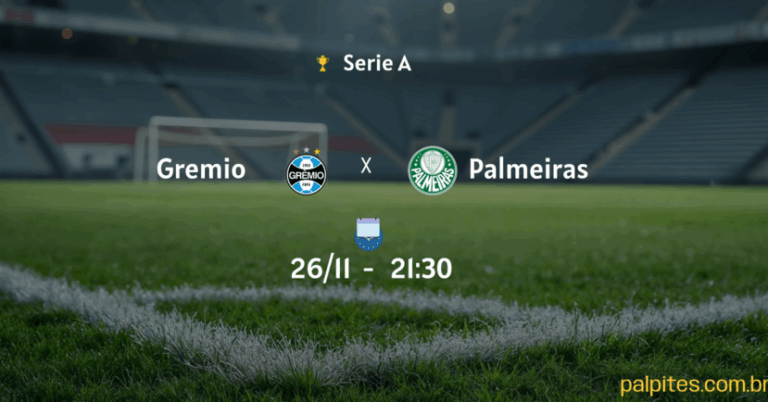 Análise Completa: Prognósticos e Palpites para Grêmio x Palmeiras na Série A em 25/11