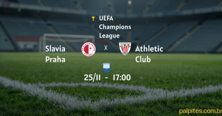 Análise Completa: Palpites e Prognósticos para Slavia Praha x Athletic Club na UEFA Champions League, 25/11